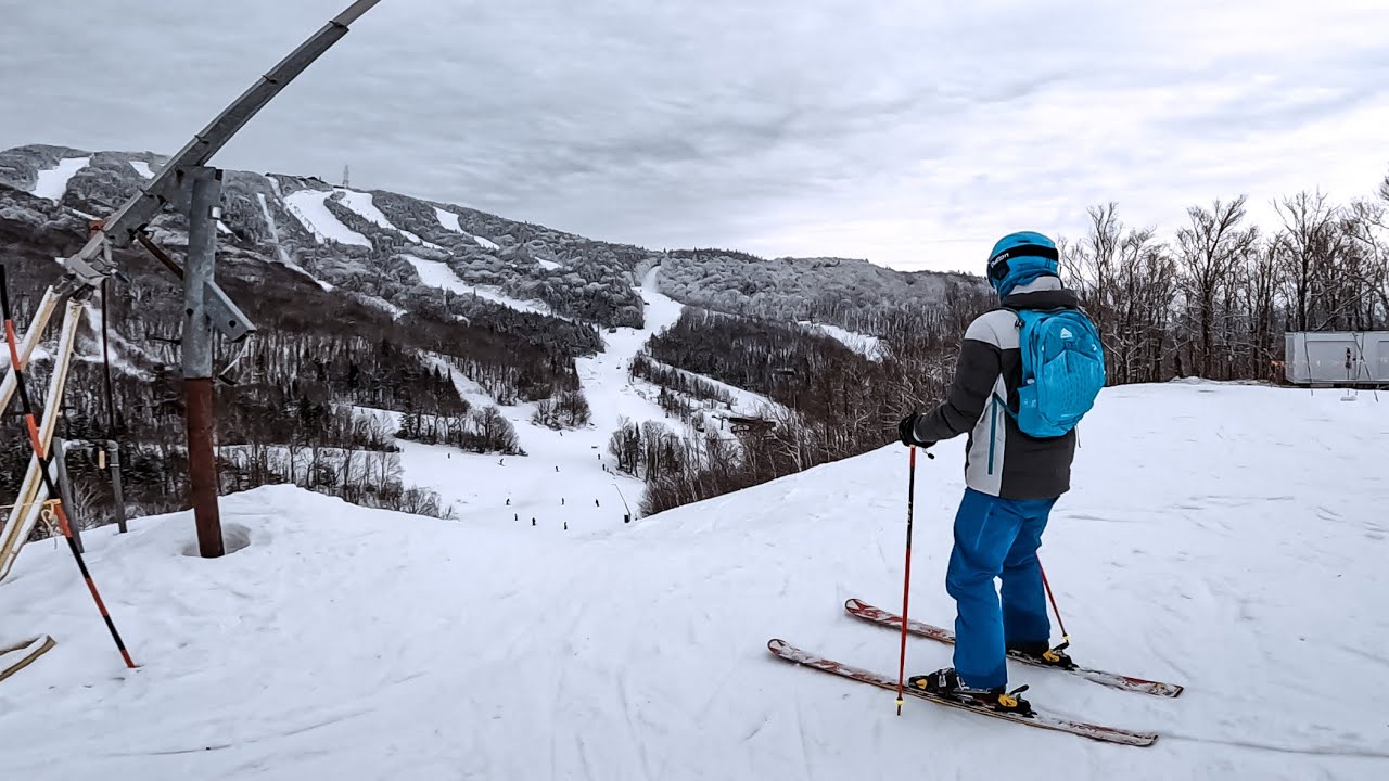 First Ski day of 2023 monttremblant Win Big Sports