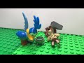 Road Runner vs Coyote - Lego Looney Tunes Stop Motion