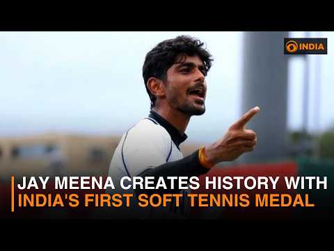Jay Meena Makes History With India's First Asian Games Soft Tennis Medal