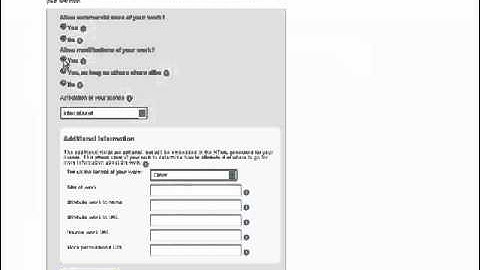 Creative Commons demo for OER