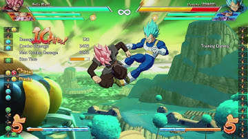 Goku Black BNB midscreen to sliding knockdown