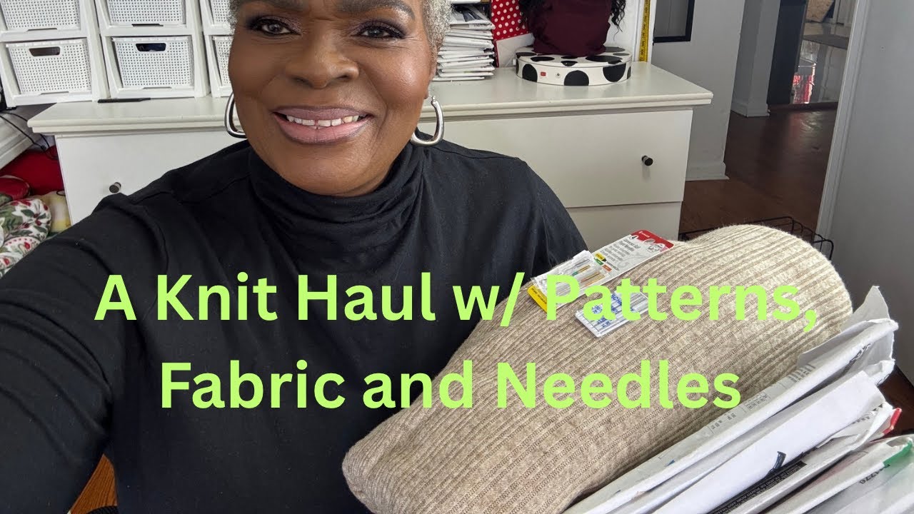 Покупка вязаных вещей с выкройками, тканью и спицами. Soshirleylikefashion 2026💕