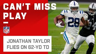 "C'mon J!" Jonathan Taylor Sprints Downfield for a 62-Yd TD