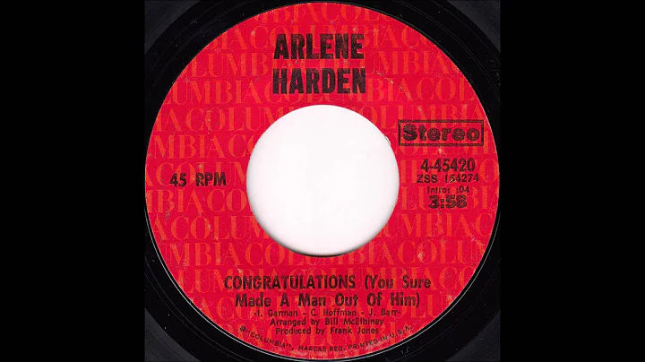 Arlene Harden - Congratulations (You Sure Made a M...