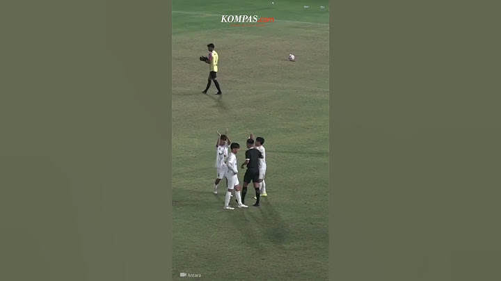 Pemain Sulteng Pukul Wasit Saat Laga Lawan Aceh di PON XXI