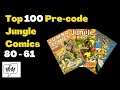 Top 100 precode jungle comic book covers  80 to 61 ep 652