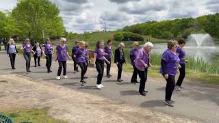 Michal Klein & The Holiday Village East Line Dancers #linedanceflashmob2026