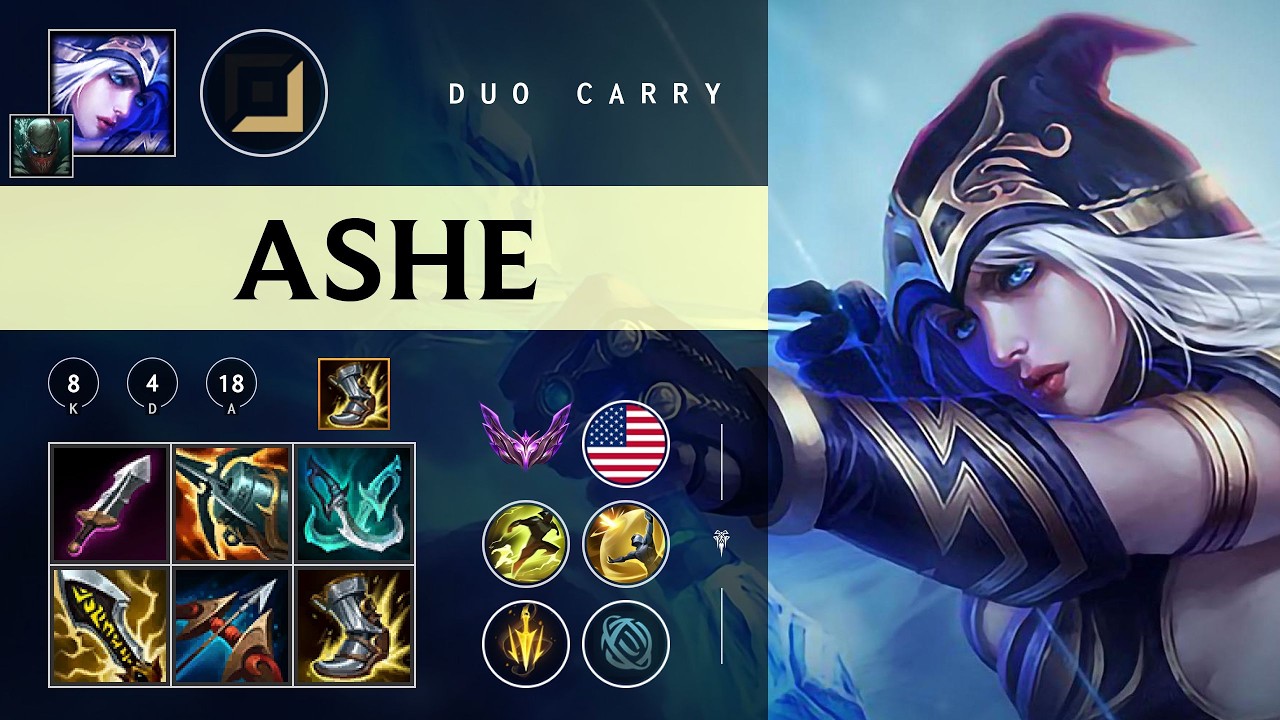Ashe ADC vs Senna - NA Master Patch 26.05