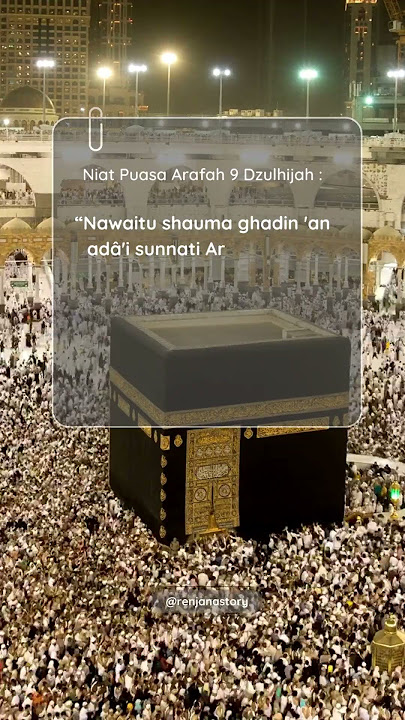 Niat Puasa Arafah #shorts #puasaarafah #iduladha1444h #storywa