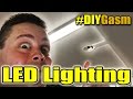 How To Install Cheap LED Shop Lamps Using Existing Lighting Fixture Power