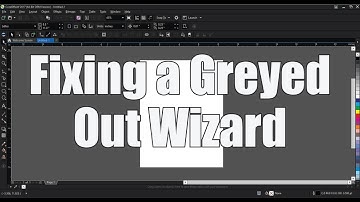 Fixing a Greyed Out TRW Design Wizard Button