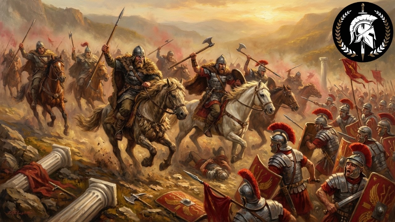 378 D.C. Il Giorno In Cui I Barbari Distrussero L'Impero Romano | La Battaglia Di Adrianopoli