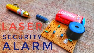How to Make Laser Security Alarm Very simple security system