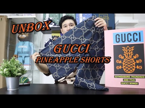 Unbox Gucci Pineapple shorts