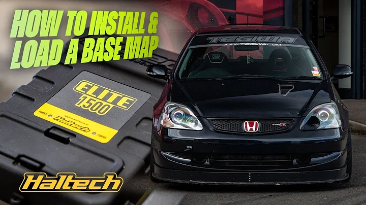 Haltech Elite 1500 ECU Install Guide & Base Map Setup (Honda Civic EP3/DC5 K-Series)