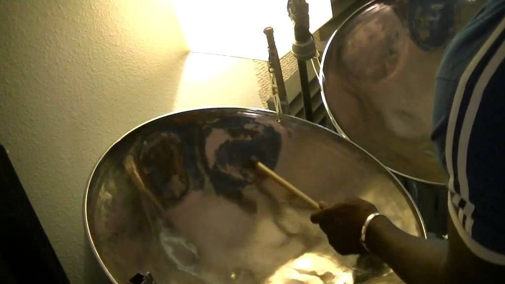 Steel Drums. "Blue Bossa" played on the Double Second Steel Pan YouTube