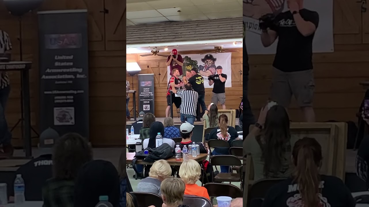 Craig Tullier Wins!🏆@ Louisiana State Arm Wrestling Championship 2024 