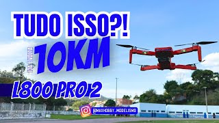 Drone L800 PRO 2 com GPS de R$550,00 | Long rang de 10km?