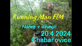 Džungelní nářez, Running man FIM, ČFA park Chabařovice 20.4.2024