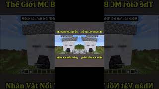 Tạo Nhân Vật Nổi Tiếng Trong Minecraft