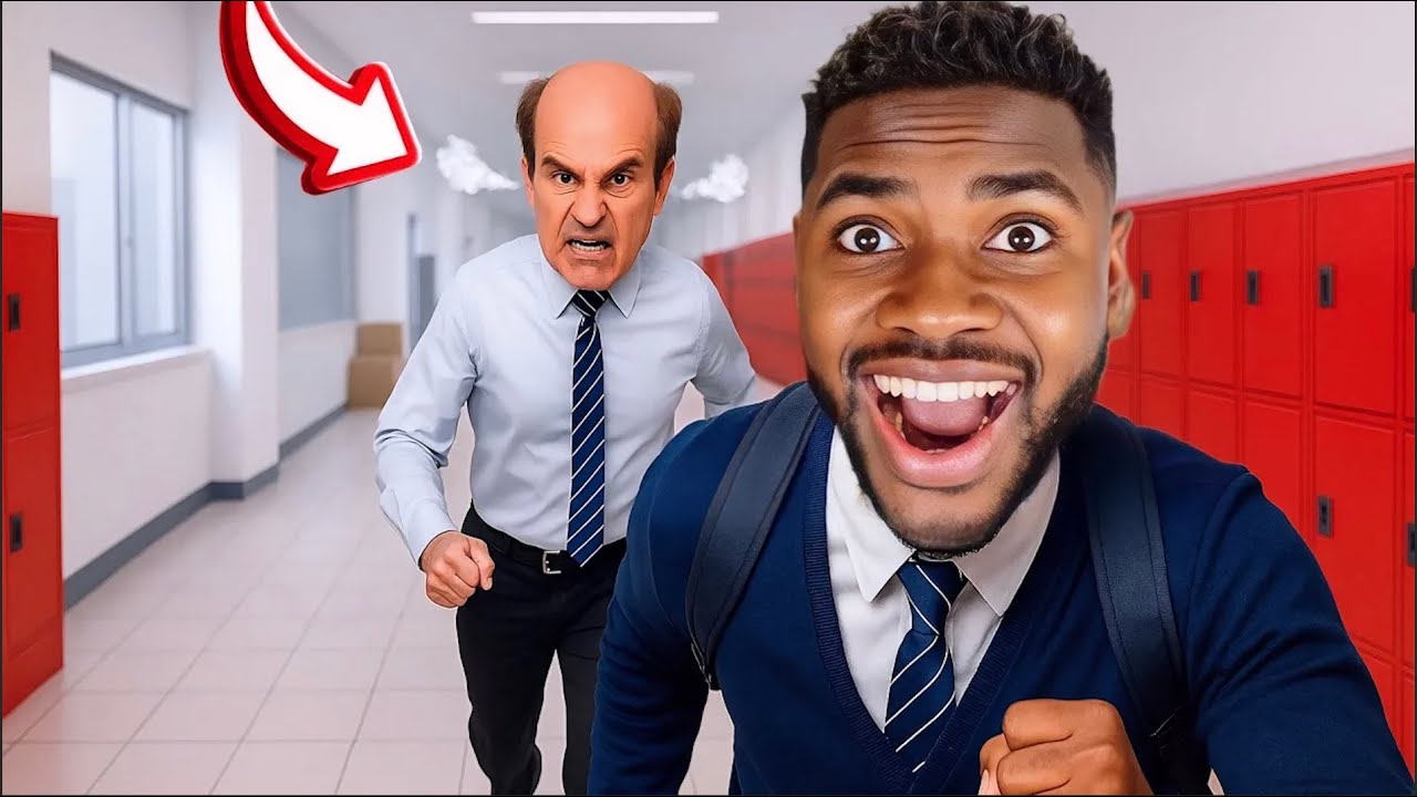 TU DOIS TOUT DÉTRUIRE DANS TON ECOLE ( BAD GUY at School)