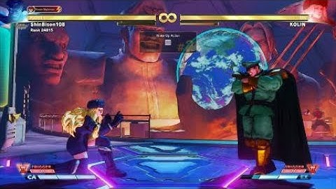 STREET FIGHTER V Lord Bison V Trigger 2 combo