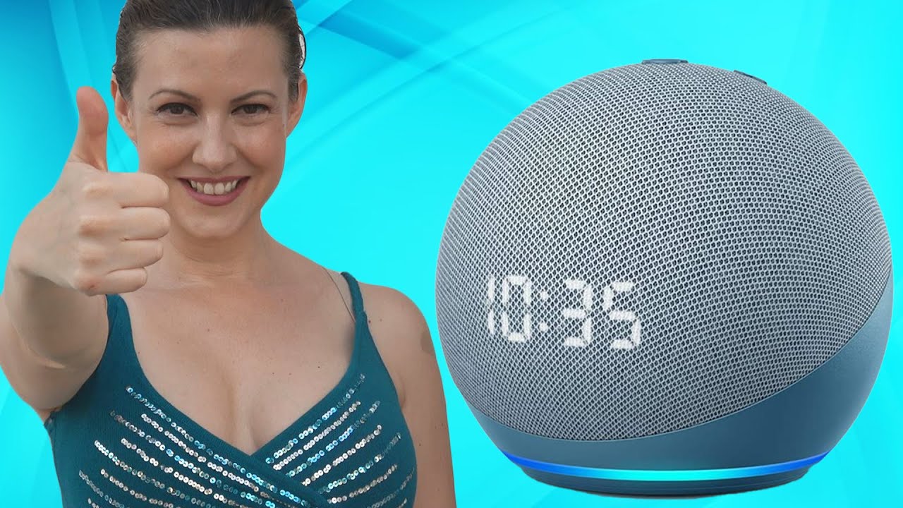 Amazon Echo Dot 4th Gen with Clock - YouTube