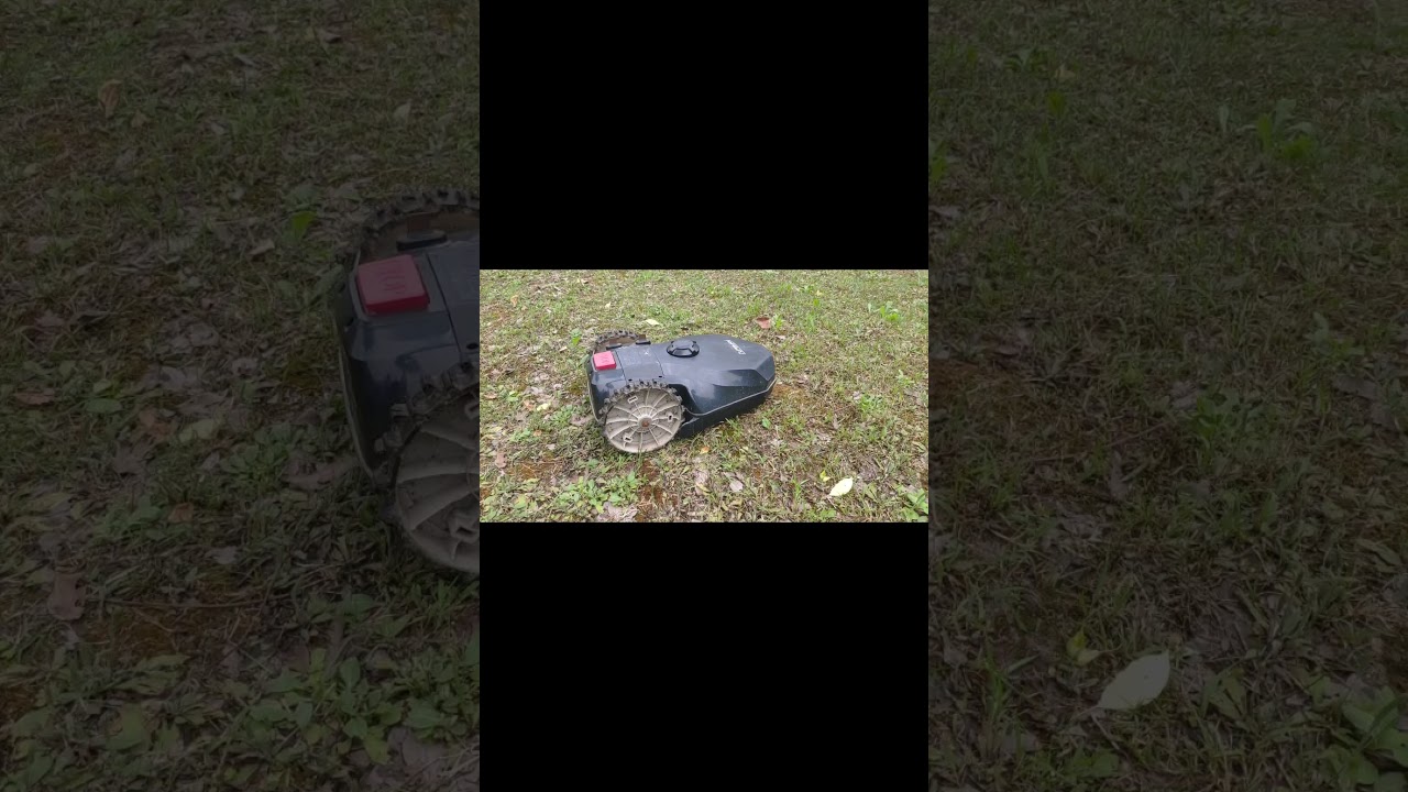 SUPOMAN SPM19A robot mowerBAD SITUATION TEST