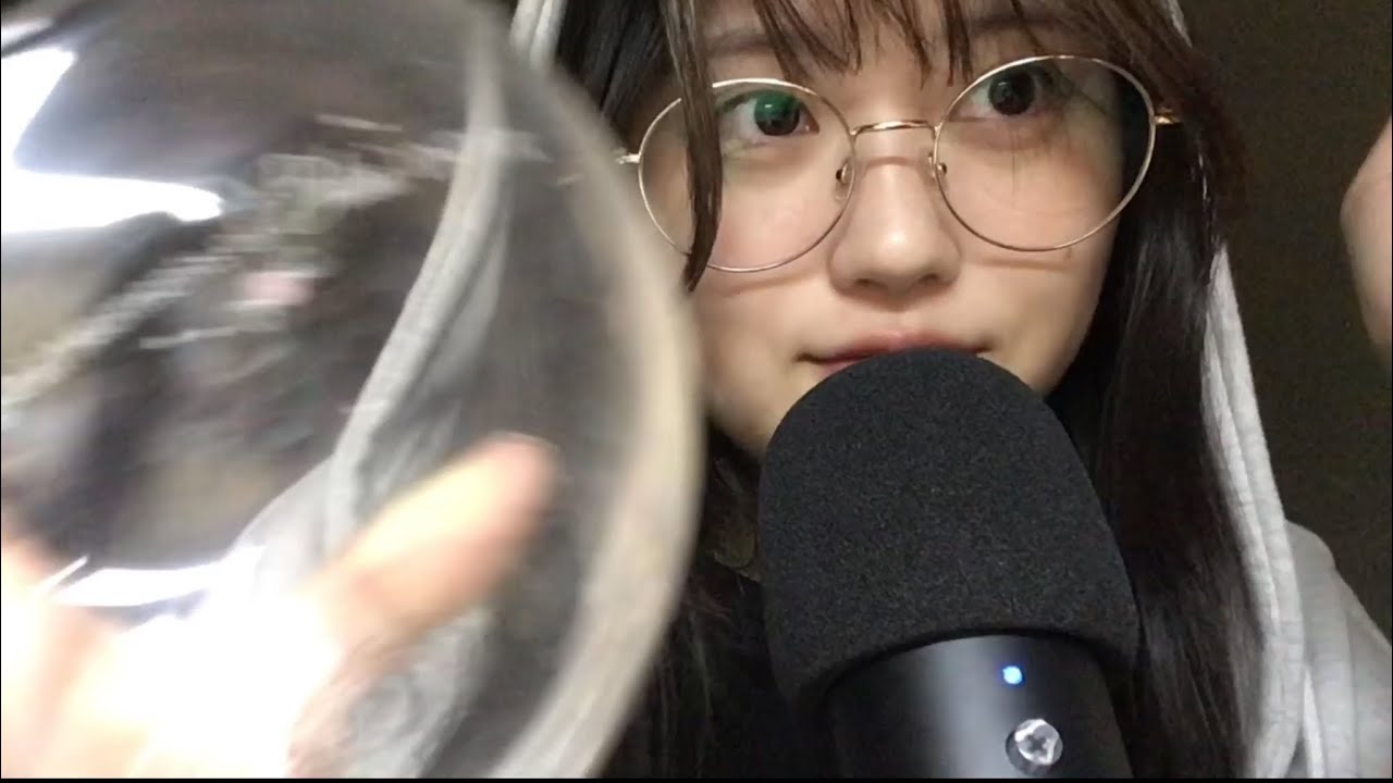 [ASMR] ??: I need more GLASS TAPPING...✨🫙💤 (slow)