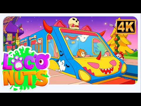 Spooky Train Adventure | Halloween Cartoon for Kids | Fun Scary Train Ride