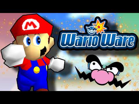 WARIOWARE but in MARIO 64