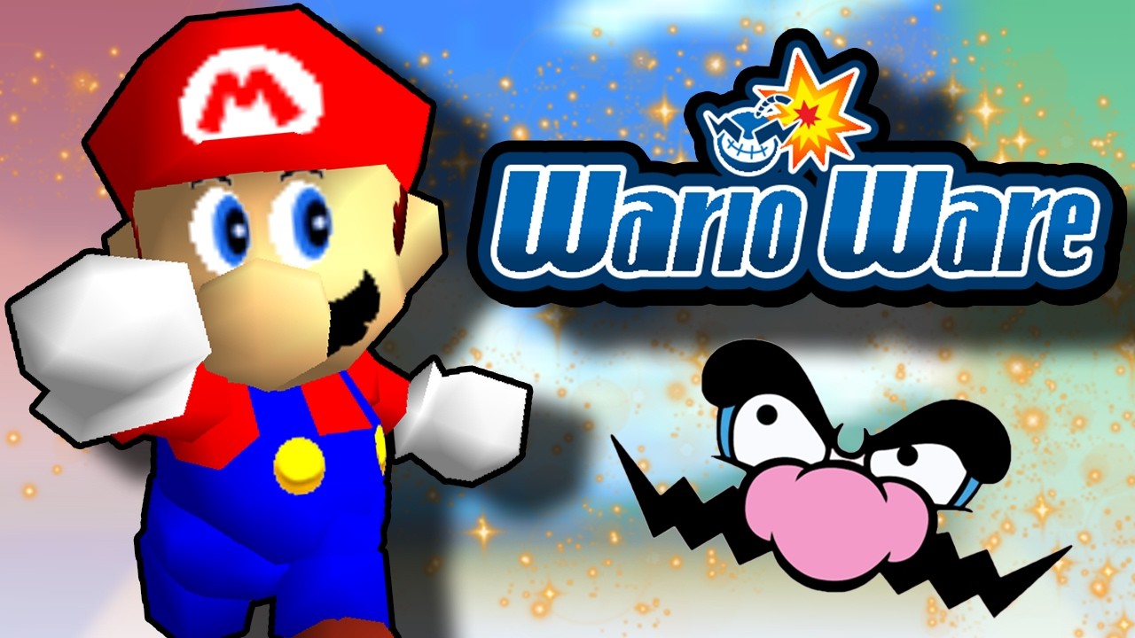 WARIOWARE but in MARIO 64