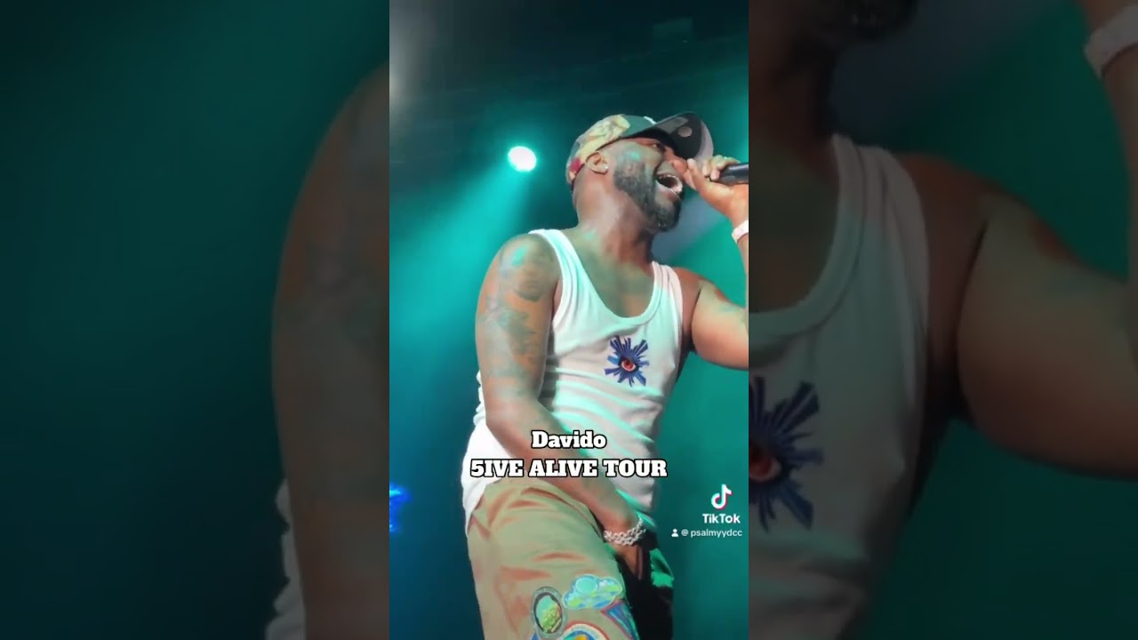 Davido 5IVE ALIVE TOUR 