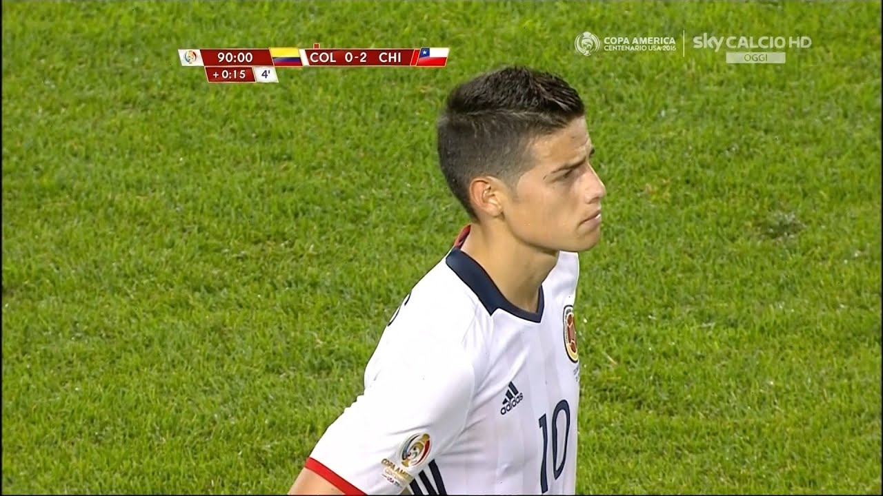 James Rodriguez vs Chile (N) 15-16 HD 1080i by JamesR10™