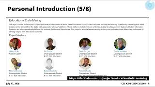 2024/25  CSC 4792 | Lecture Series #01: Administrivia and Course Introduction | July 17, 2025