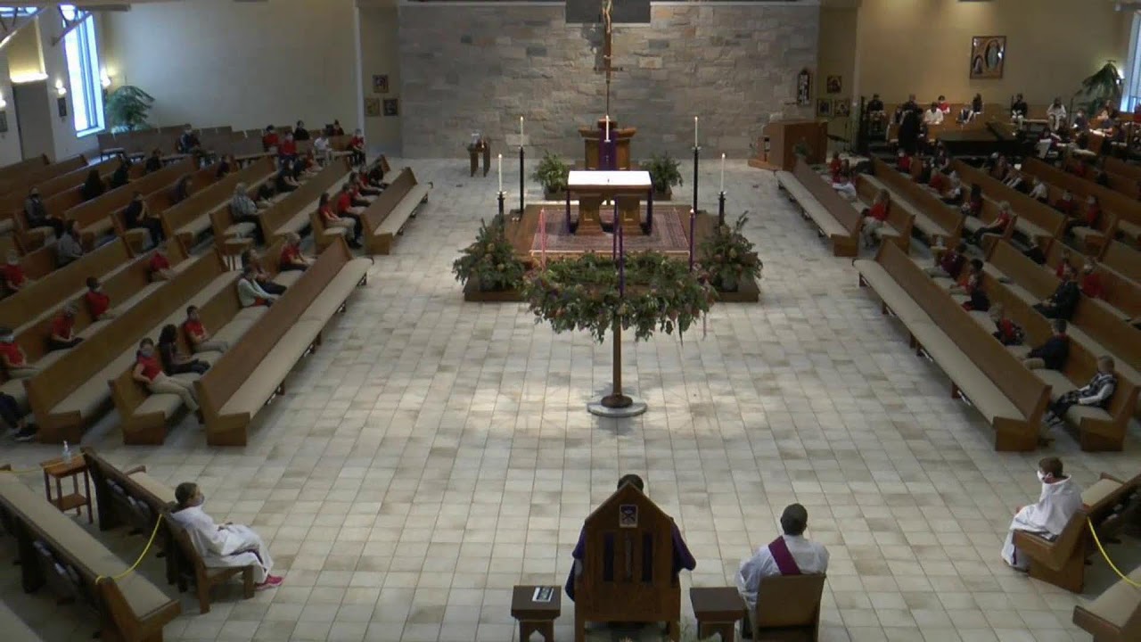 Our Lady of Lourdes Parish Mass Wednesday, December 1, 2021 YouTube