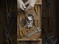 Stunning Lion Metal Casting Process 🦁🔥 | Most Satisfying Art Creation #Shorts