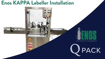 Q Pack Enos KAPPA Labeller Installation