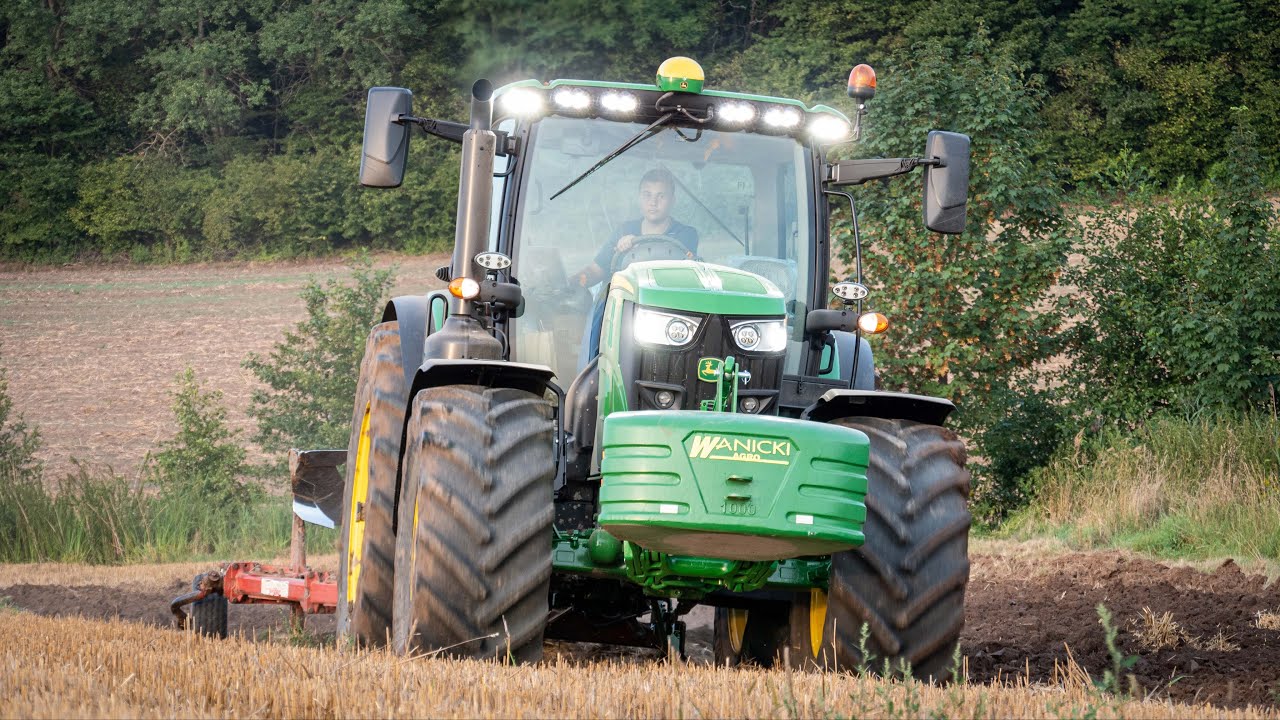 NOWY JELEŃ NA GOSPODARSTWIE - TESTY JOHN DEERE 6145R! 😯 ORKA I SIEW RZEPAKU | VLOG #2 |