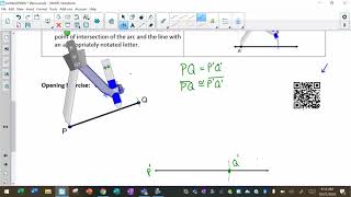 Unit 3 D3   Constructions-copy segment, equilateral triangle