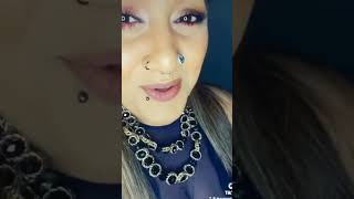 Septum And Tongue Piercing Indian