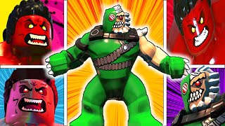 Redhulk MARVEL vs Doomsday DC comics Epic  Boss Battle Super Heros!!! in LEGO DC SUPER VILLAINS