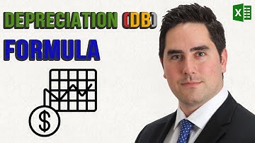 Depreciation (DB) Formula in Excel