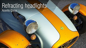 Assetto Corsa - Refracting headlights