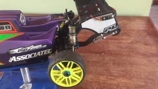 Rc8.2e custom 100 mph speed run buggy