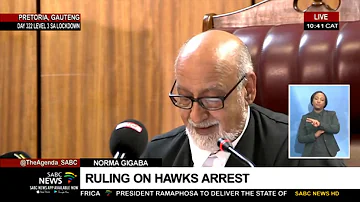 Norma Gigaba | High Court ruling on legality of Hawks arrest