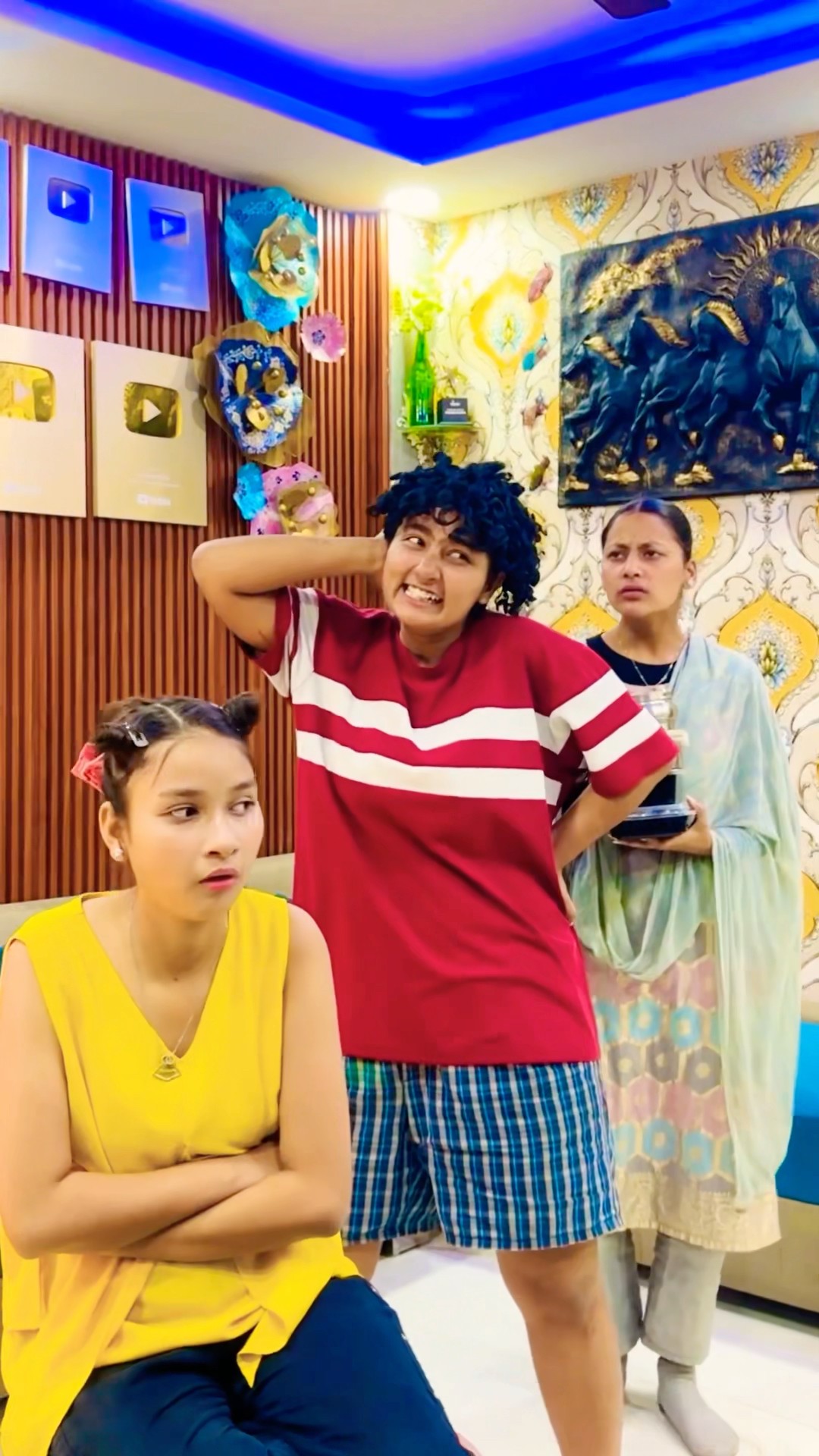 Golu vs Shinchan ? School Mein Annual Day Party #shinchan #shorts #comedy