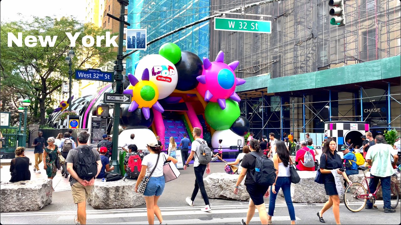 First Friday Of August 2022 Afternoon Walk In New York City