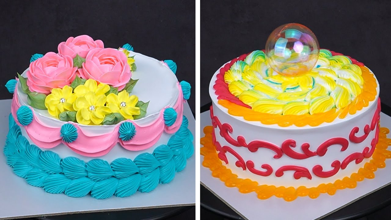 Quick & Easy Cake Decorating Ideas For Birthday | Awesome Chocolate ...