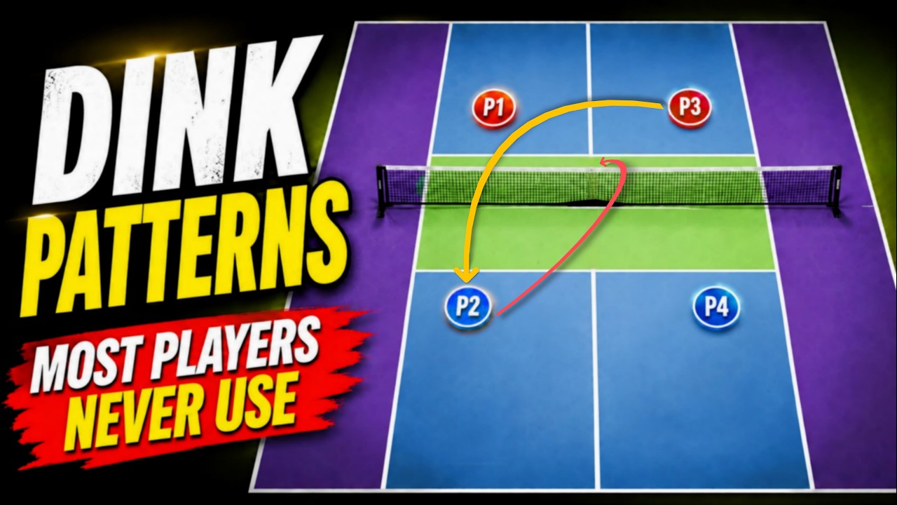 Simple, Proven Dink Patterns to Win More Pickleball Points